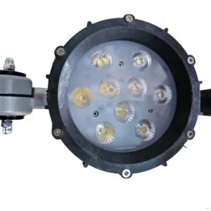 LAMPARA LED BRAZO AJUSTABLE METALICO, PARA FRESADORA 24 V -9-W, 110-220 V -01