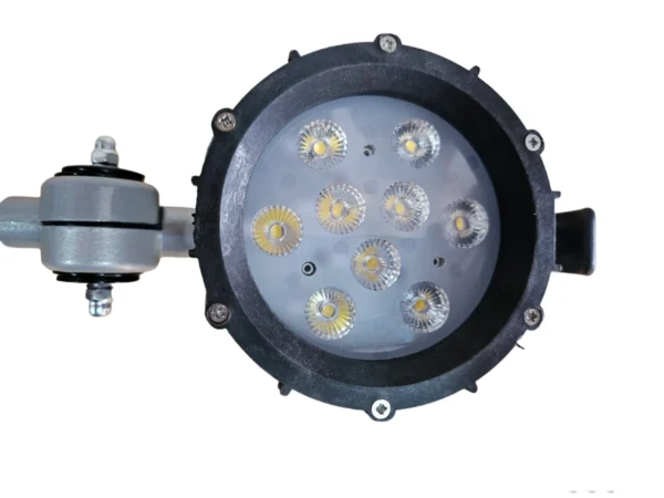 LAMPARA LED BRAZO AJUSTABLE METALICO, PARA FRESADORA 24 V -9-W, 110-220 V -01