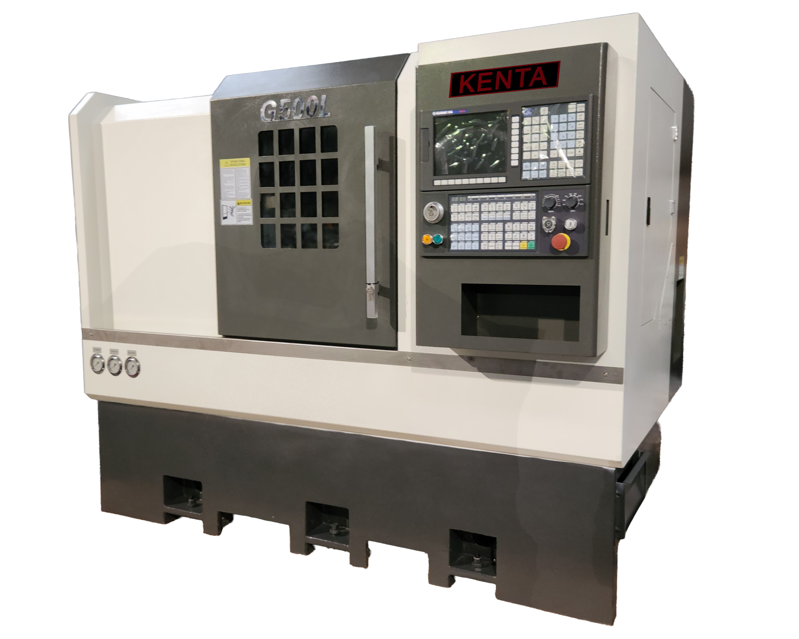 Torno CNC, bancada inclinada modelo: G500-L, control GSK, torreta de carrusel - Imagen 4