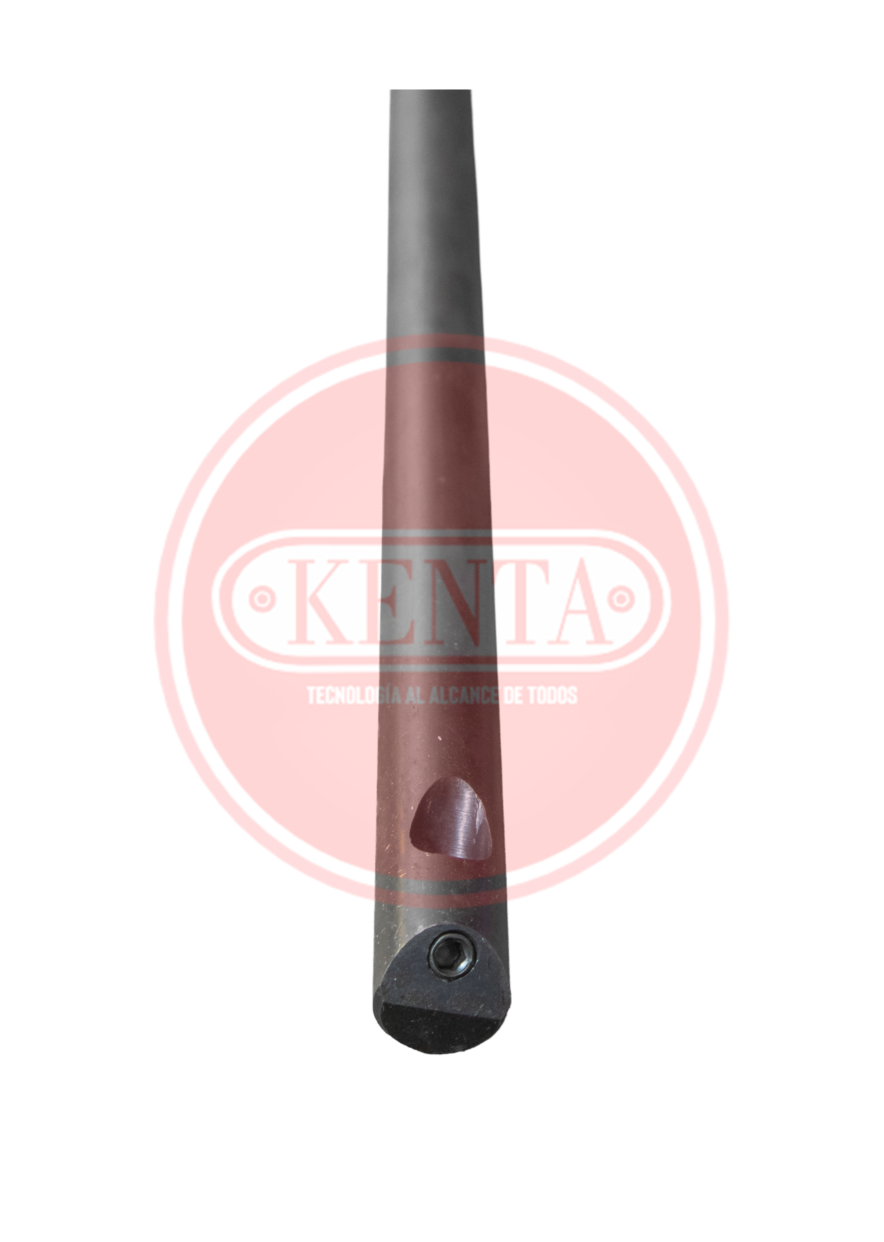 Barra para cabezal tipo escoplo 5/8" para buril cuadrado de 1/4".