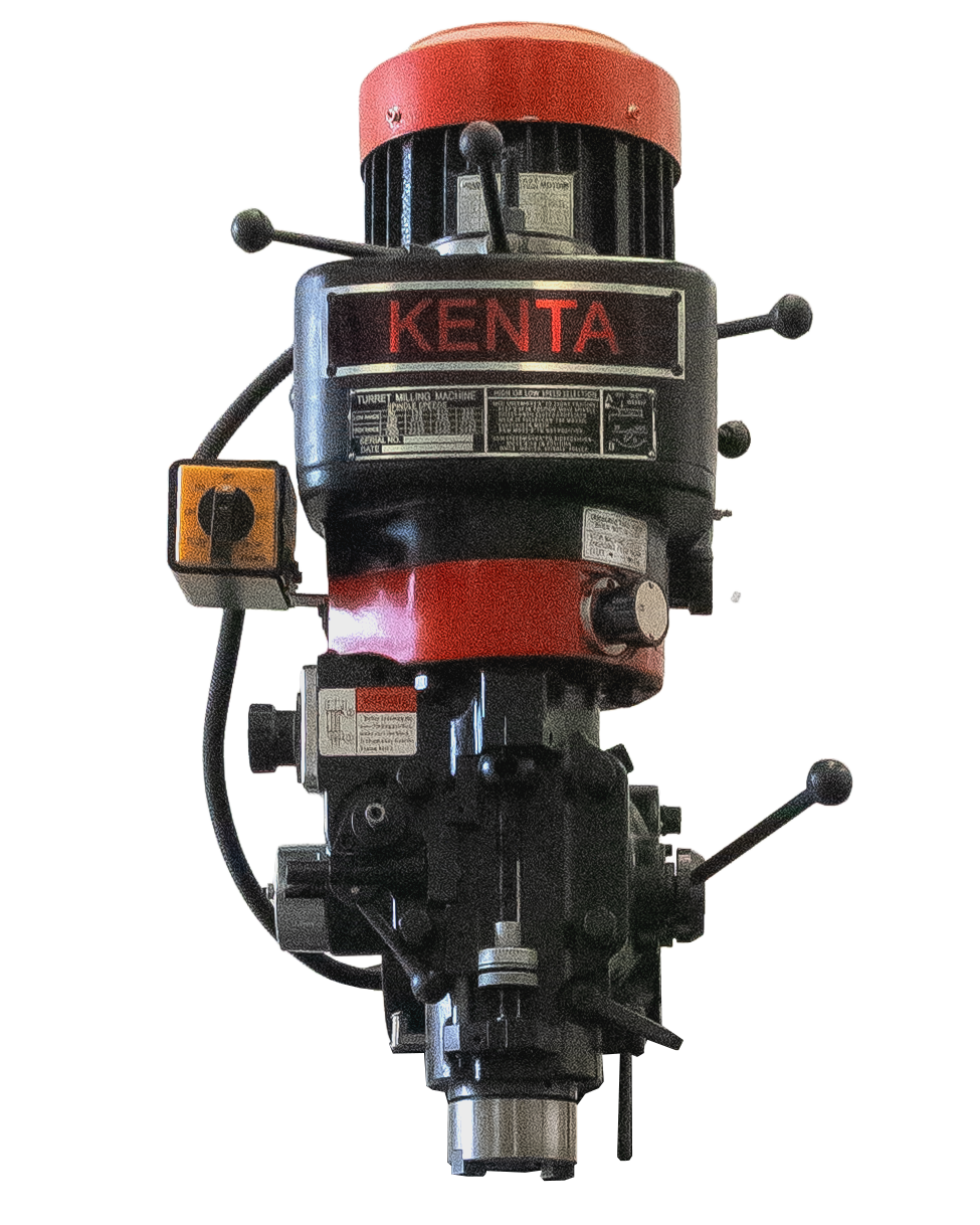 Cabezal ISO 40 para fresadora 5HP, Kenta