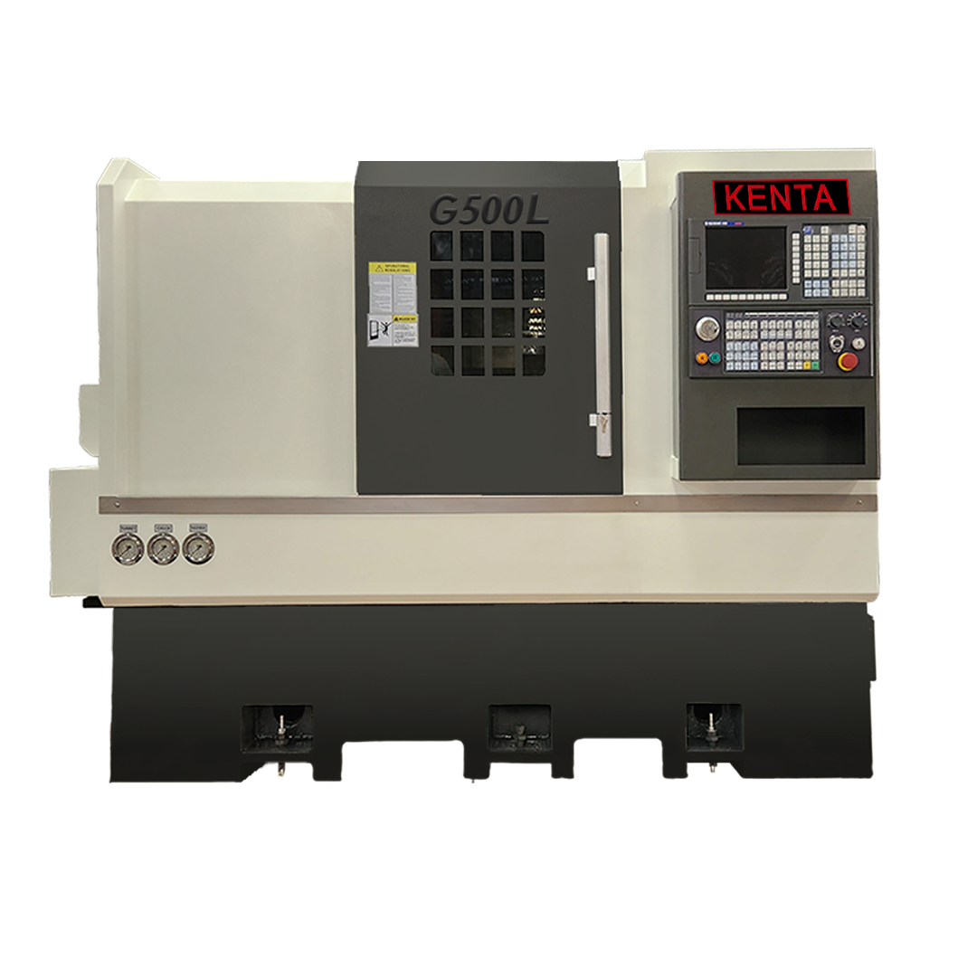 Torno CNC, bancada inclinada modelo: G500-L, control GSK, torreta de carrusel