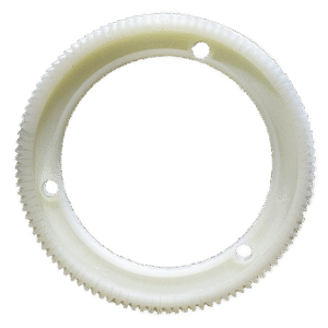 ENGRANE HELICOIDAL NYLAMID, BLANCO PARA AVANCE AUTOMATICO DE FRESADORA, KENTA.